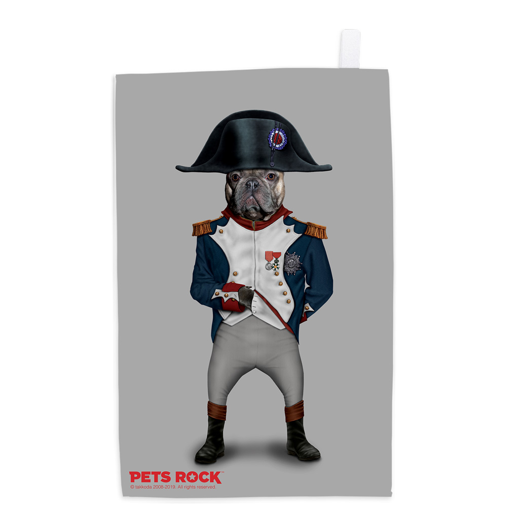 Napoleon Pets Rock Tea Towel Napoleon Pets Rock Tea Towel
