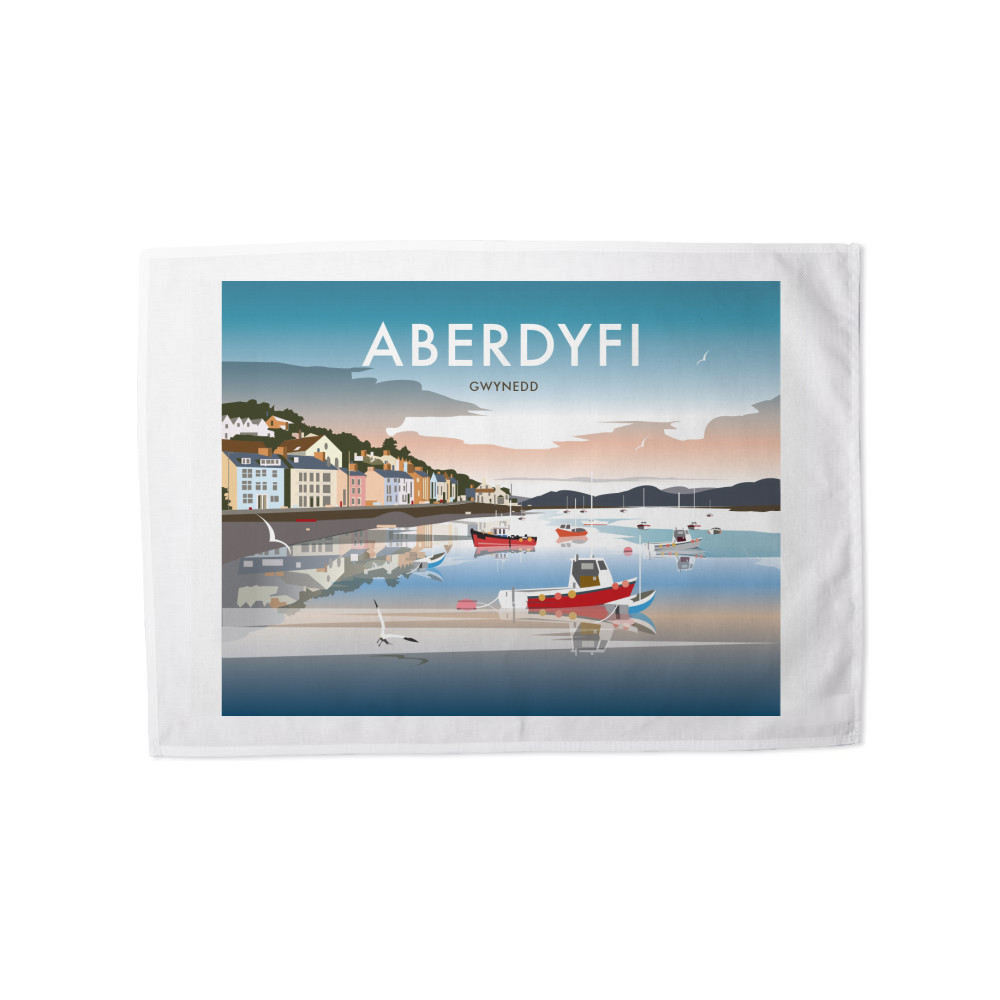 Aberdyfi, Gwynedd Tea Towel Aberdyfi, Gwynedd Tea Towel