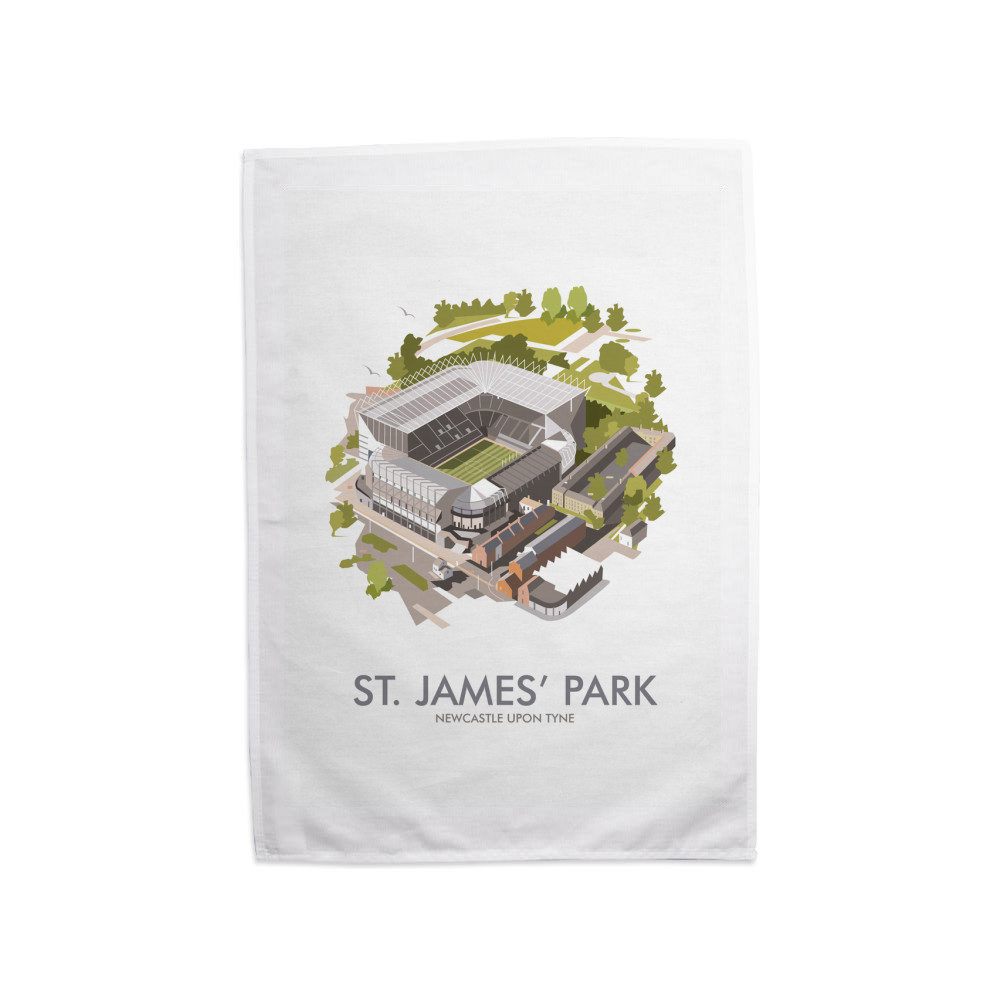 St. James' Park, Newcastle Upon Tyne Tea Towel St. James' Park, Newcastle Upon Tyne Tea Towel