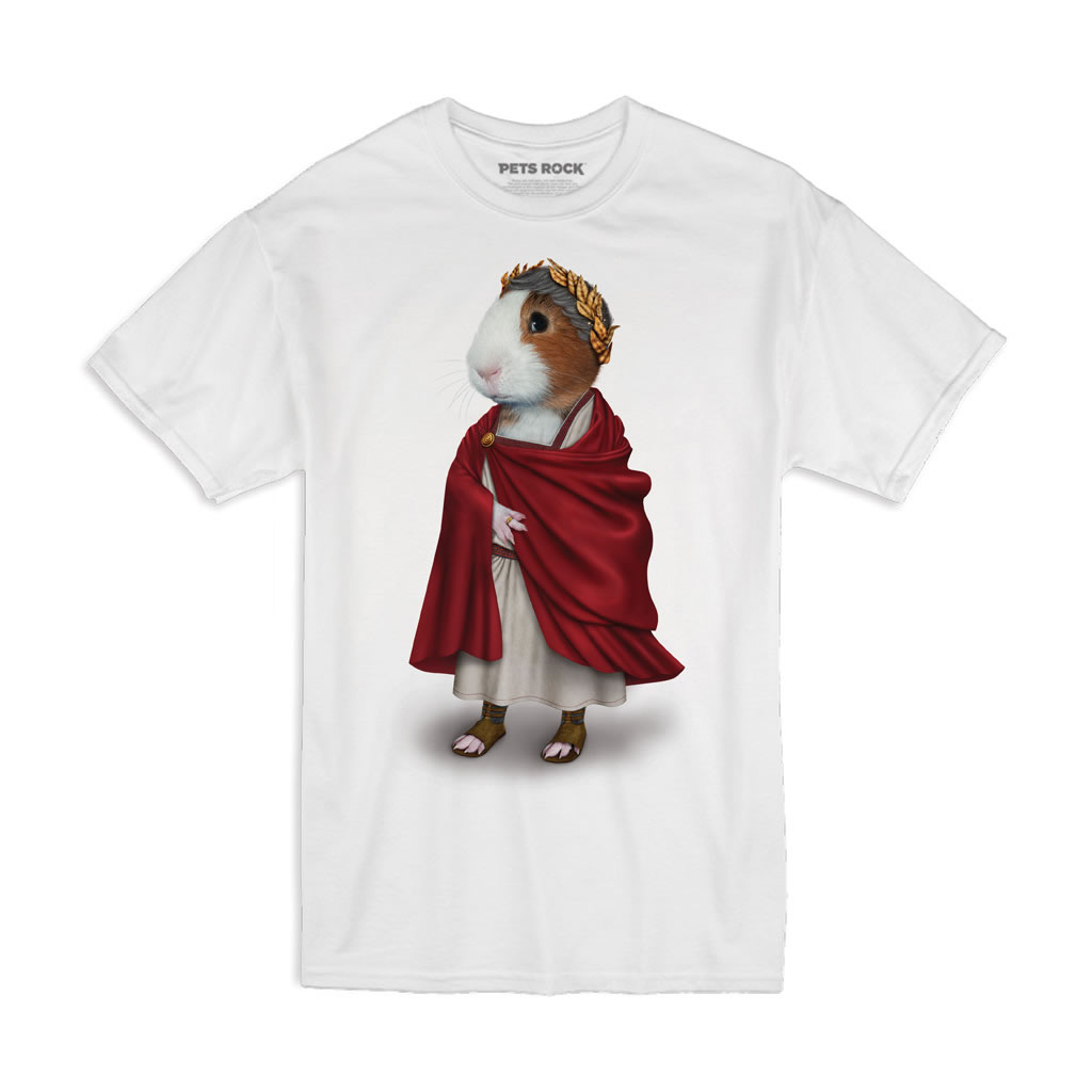 Caesar Pets Rock Unisex T-Shirt Caesar Pets Rock Unisex T-Shirt
