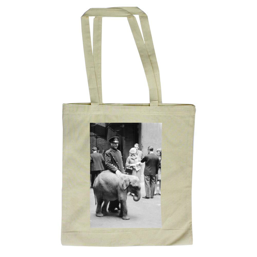 Harrods Department Store sells a baby.. Tote Bag - Vintage Photos Online