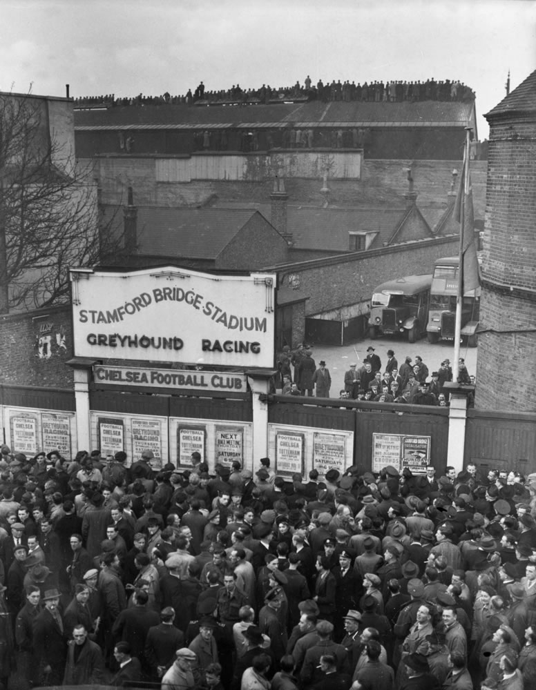 Image result for stamford bridge 1940s