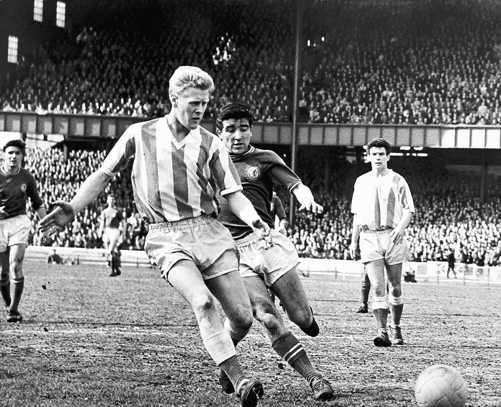 Chelsea v Stoke City, League match at.. Art Print